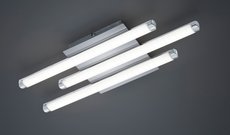 STREET Trio - LED stropnica - 500x180mm - akryl/chróm