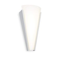 FLAME Redo - nástenné LED osvetlenie - biely kov+sklo- 310mm