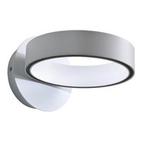 ATOMO Redo - nástenné LED svetlo - ø 185mm - biely kov