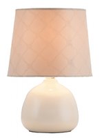 ELLIE Rabalux - lampa stolová- béžová keramika+textil- 260mm