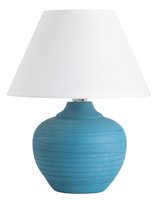 MOLLY Rabalux - lampička stolová - textil+keramika modrá