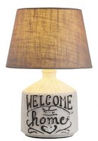 PETRA Rabalux - stolná vintage lampa- \"WELCOME HOME\" - 350mm