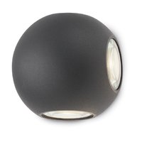 MILESTONE Redo - nástenné LED svietidlo - šedý hliník 