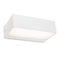 LIMA LED Redo - biela nástenná LED lampa exteriérová - 207mm