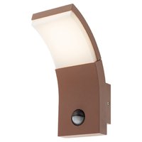 SLIDER Redo - LED lampa so senzorom - hrdzavohnedá- exteriér