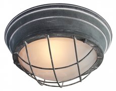 TYPHOON Brilliant - lampa na strop - betón/sklo - ø 290mm
