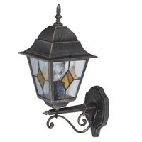 JASON Brilliant - nástenná lampa exteriérová - zlato-čierna