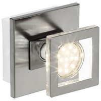 WINDOW Brilliant - bodové svetlo nástenné- LED/GU10 - nikel 