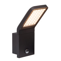 PANEL Brilliant - nástenné LED svietidlo so senzorom- čierne