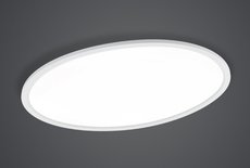 AUSTIN Trio - LED stropnica - 600x400mm - biely kov+plast