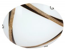 ART BRONZE Rabalux - stropné svetlo - bronz+sklo - ø 400mm