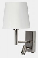 HARVEY Rabalux - nástenná lampa- LED+E27- 360mm - textil/kov
