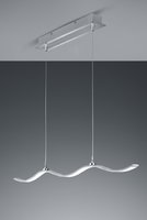 MARIUS Trio - LED lampa závesná- 1000mm - hliník+chróm+akryl
