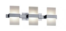 PLATON Trio - LED svietidlo nástenné - hliník/akryl - 450mm