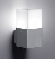 HUDSON Trio - nástenná lampa - E14/LED - 170mm - titánová