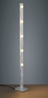 LACAL Trio - stojacia LED lampa - dotyková - nikel - 1400mm