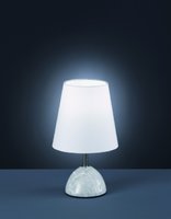 CHERRY Trio - lampa na stôl - biely mramor - 260mm