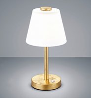 EMERALD Trio - dotyková stolná LED lampa - zlatý kov - 290mm