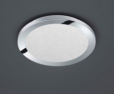 CESAR Trio - stropná LED lampa - ø 260mm - chróm+akryl 