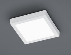 ZEUS Trio - LED svietidlo stropné - 400mm - biely kov+akryl