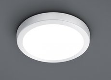 ZEUS Trio - LED svetlo stropné - ø 400mm - biely kov+akryl