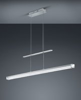 SEVILLA Trio - závesné LED svietidlo - chróm/akryl - 1150mm