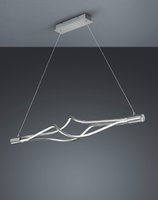 LOOP Trio - závesná LED lampa - 1170mm - nikel/akryl