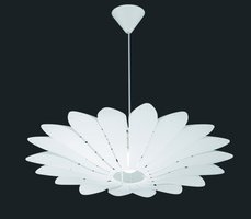 MINKA Trio - závesná lampa - biely akryl - ø 650mm