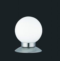 PRINCESS Trio - dotyková LED lampa - sklo+nikel - 130mm