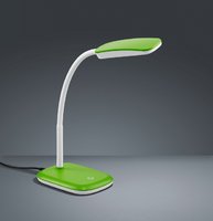 BOA Trio - pracovná LED lampa - zeleno-biely plast - 360mm