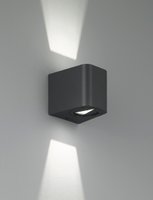 BOGOTA Trio - exteriérové LED svetlo- antracit - 90x98x105mm