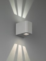 BOGOTA Trio- exteriérové LED svetlo- titán.kov - 90x98x105mm