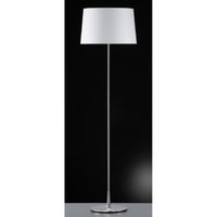 MAXI Honsel - lampa stojanová - nikel+biely textil - 1600mm