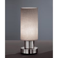 CICLO TILA Honsel - lampa stolná - šedé sklo s pruhmi