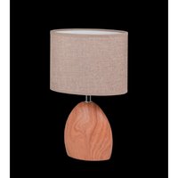 HILL Honsel - lampa na stôl - keramika/textil - 330mm