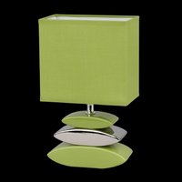 LINER Honsel - lampička stolová - zeleno-chrómová - 290mm