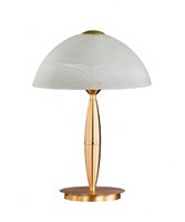 GLORY Honsel - stolná lampa - leštená mosadz+sklo - 360mm