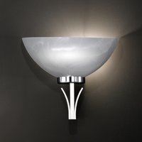 BRAVA Honsel - lampa nástenná - nikel/chróm/sklo - 240mm