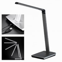BRAGI Honsel - LED lampa na pracovný stôl - 790mm - šedá