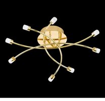 STAR LED Honsel - stropná LED lampa - mosadz/akryl - ø 530mm