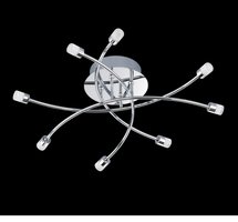STAR LED Honsel - stropná LED lampa - chróm/akryl - ø 530mm