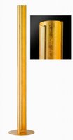 DONAR Honsel - stojanové LED svietidlo - zlatý kov - 1260mm
