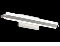 TURN Honsel - nástenné LED svietidlo - nikel+akryl - 460mm