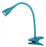JEFF Rabalux - štipcová LED lampa - modrý plast - 350mm