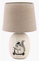 DORKA Rabalux - nočná lampa na stôl - keramika/textil