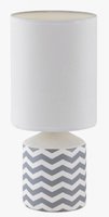 SOPHIE Rabalux - stolná lampa biela so vzorom - 300mm