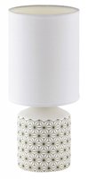 SOPHIE Rabalux - stolná lampička biela so vzorom - 300mm