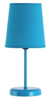 GLENDA Rabalux - modrá stolná lampa - 310mm - kov/textil