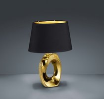 TABA Trio - stolná lampa - zlato-čierna - 330mm
