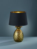 PINEAPPLE Trio - stolná lampa - keramika/textil - 430mm
